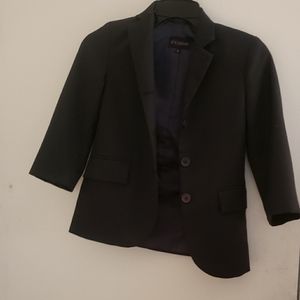 A Size 6 Black equine show coat